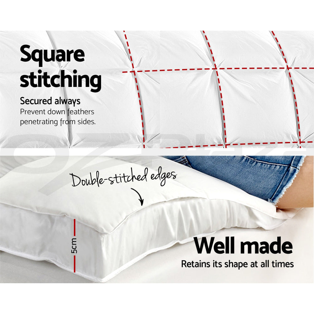 Giselle Single Mattress Topper Pillowtop Protector Anti-Allergy