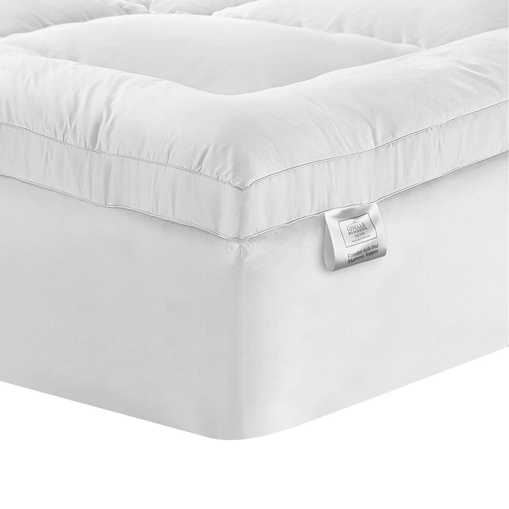 Giselle Single Mattress Topper Pillowtop Protector Anti-Allergy