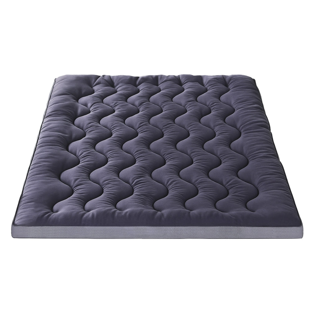 Giselle Queen Mattress Topper Pillowtop Bamboo Charcoal 5cm