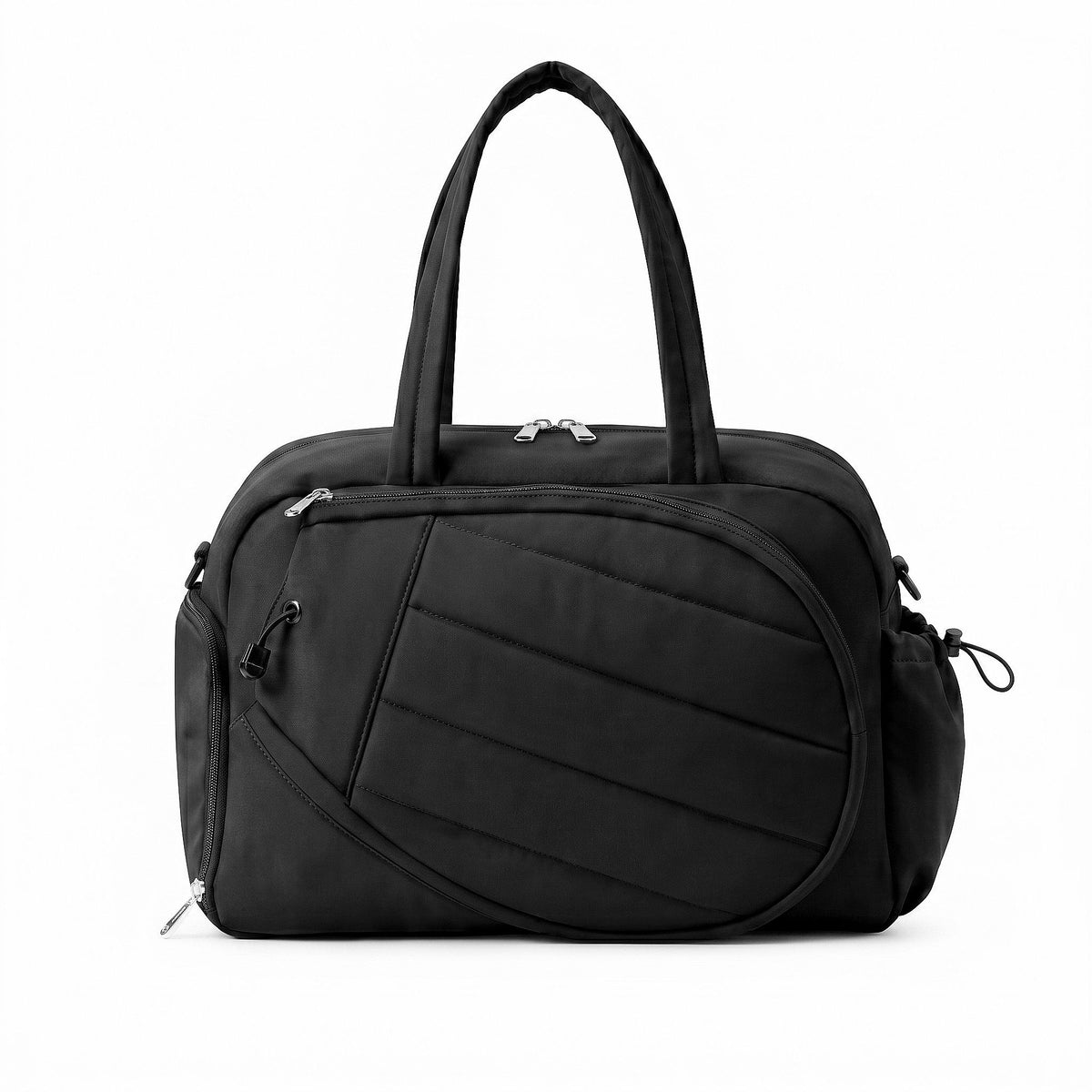 Everfit Tennis Tote Bag Gym Bag Sports Duffle Bags Holds 2 Rackets Black