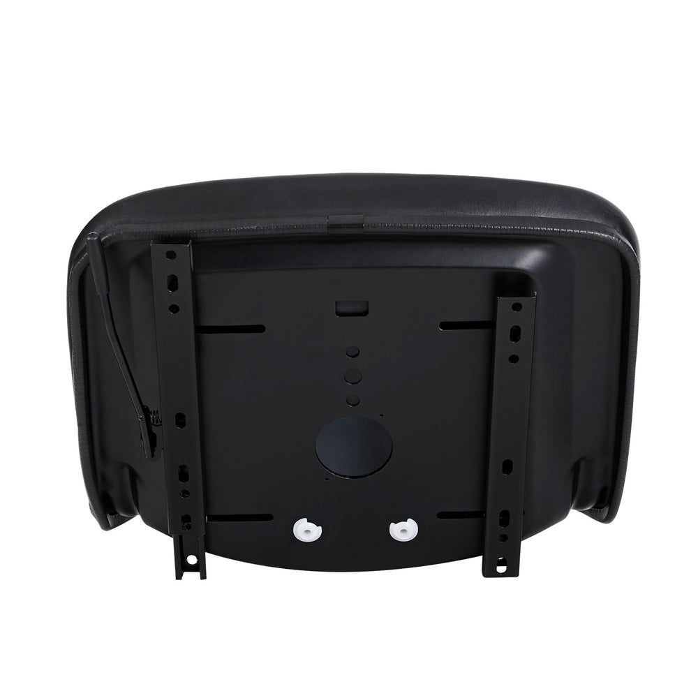 Giantz Universal Tractor Seat PU Leather Black