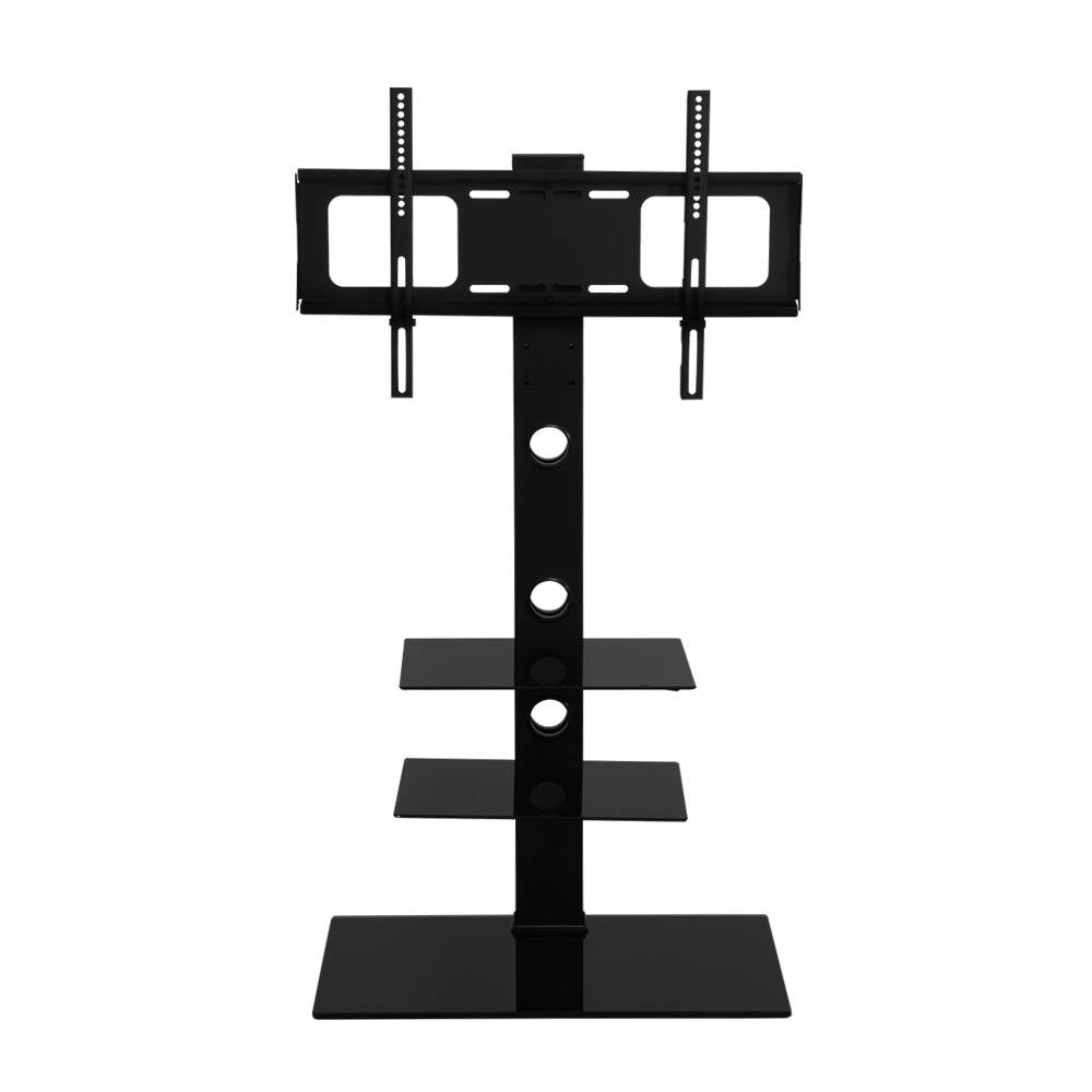 Artiss TV Floor Stand 32"-70" LED LCD Mount Bracket 3-Tier Storage Black