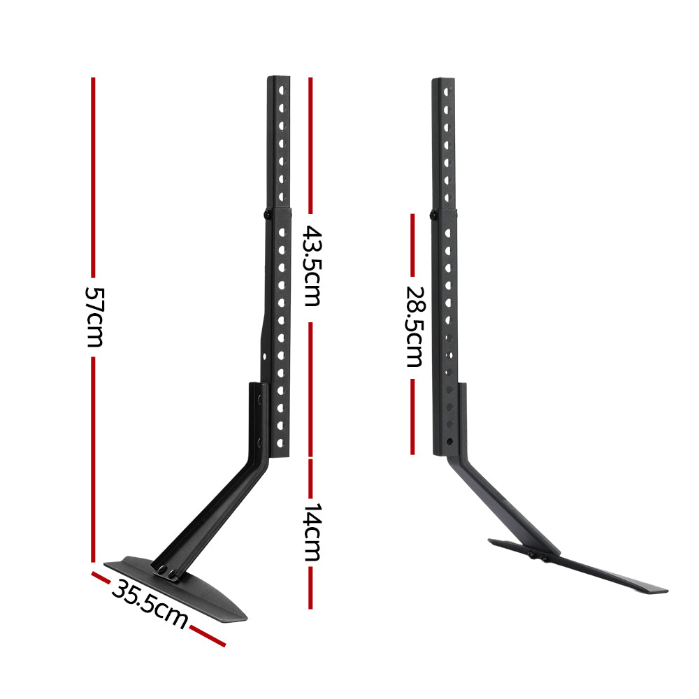 Artiss 32-70" Pedestal TV Stand Mount Bracket Adjustable Black