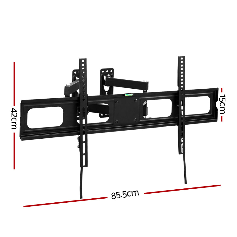 Artiss 42"-80" TV Wall Mount Bracket Tilt Swivel Black