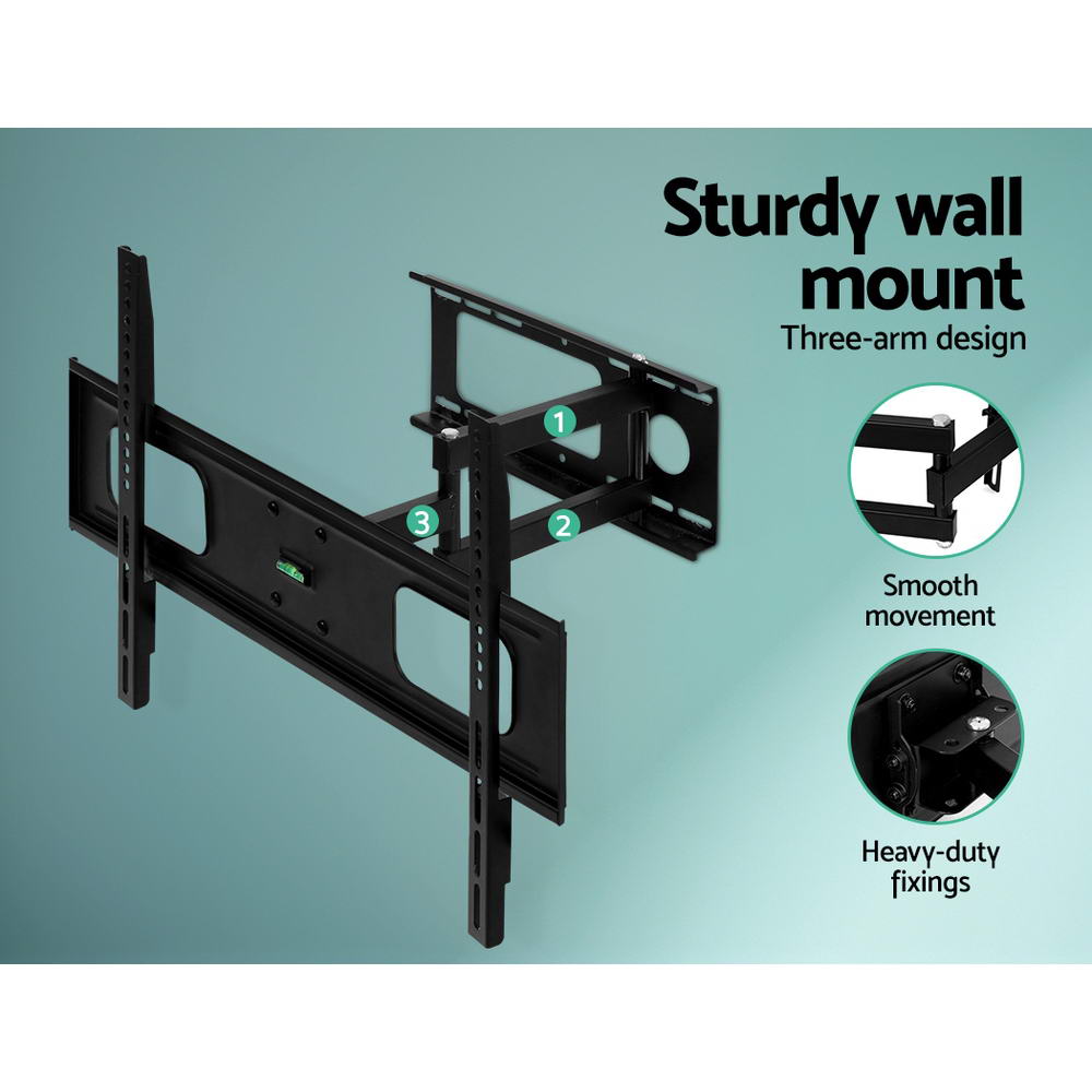 Artiss Full Motion TV Wall Mount Bracket 32"-70" Black