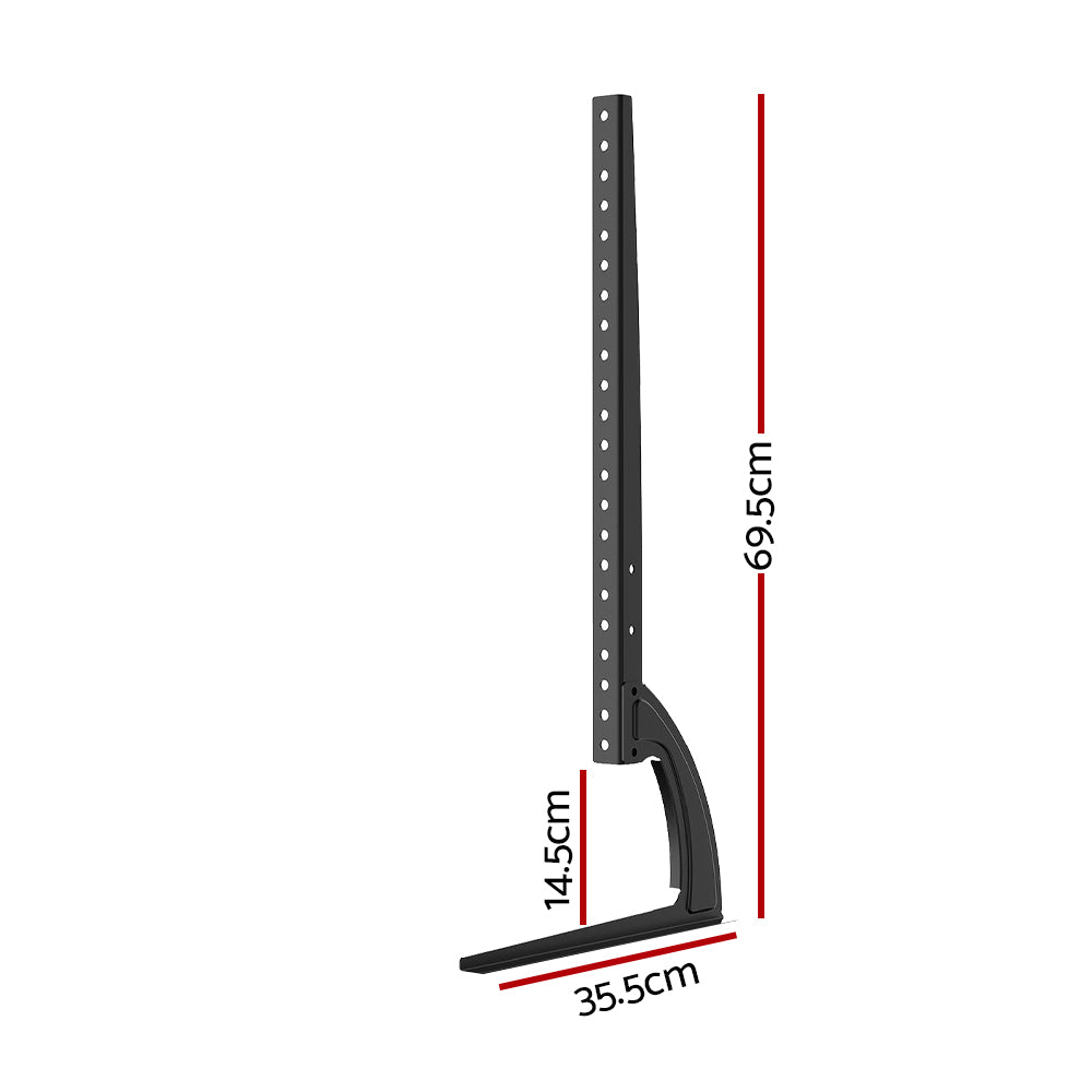 Universal Pedestal TV Stand 32"-65" Adjustable Black