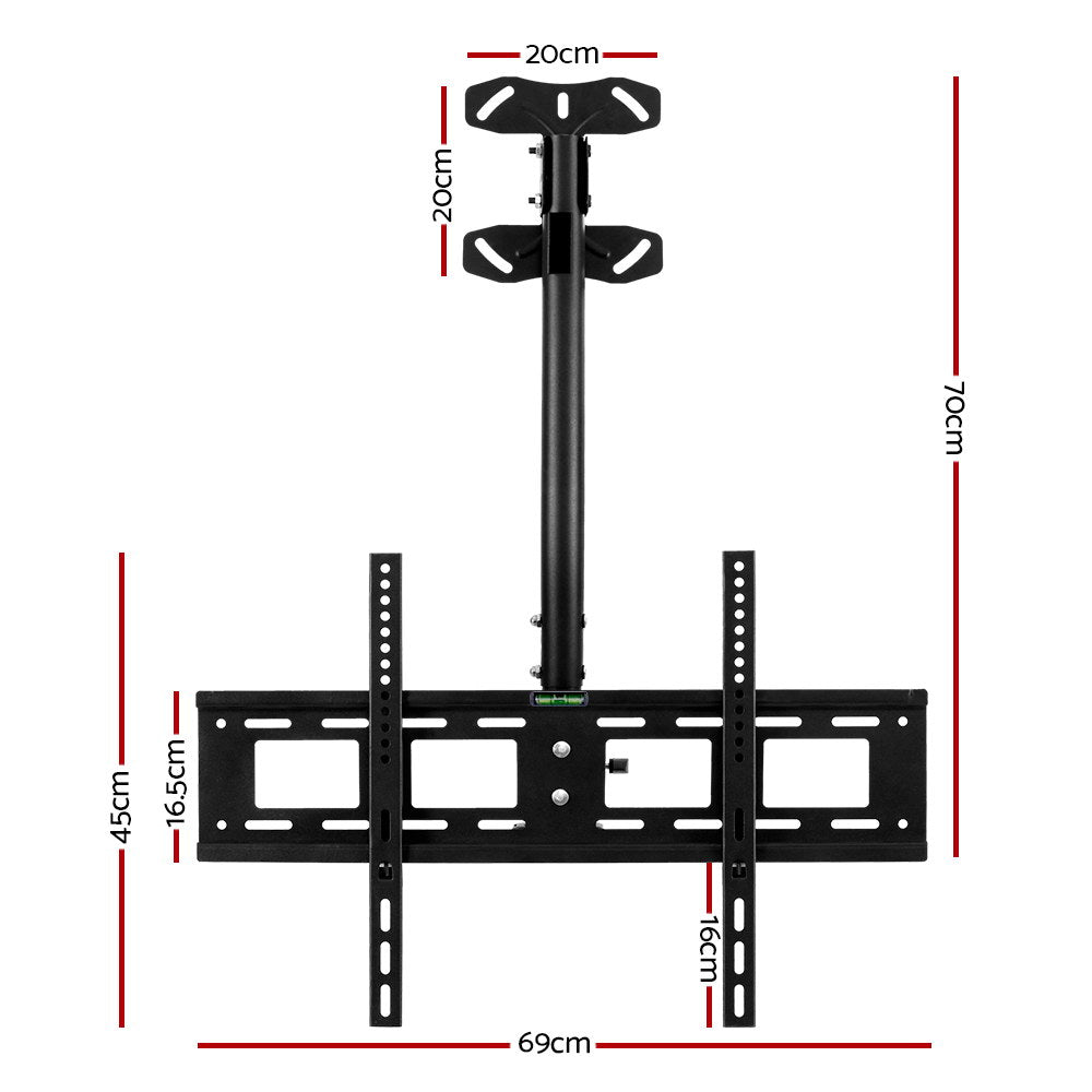 Artiss Full Motion TV Wall/Ceiling Mount Bracket 32"-75" Black