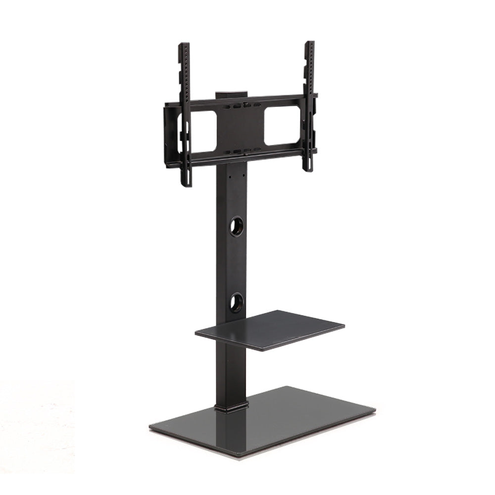Artiss TV Floor Stand 32"-70" Mount Bracket Black 2-Tier Storage