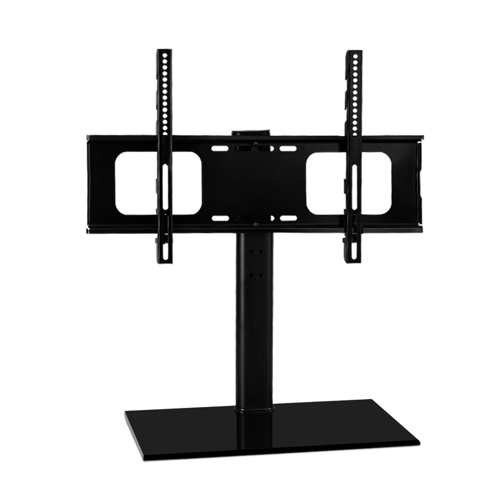 Artiss 32"-70" TV Stand Swivel Mount Black Tempered Glass