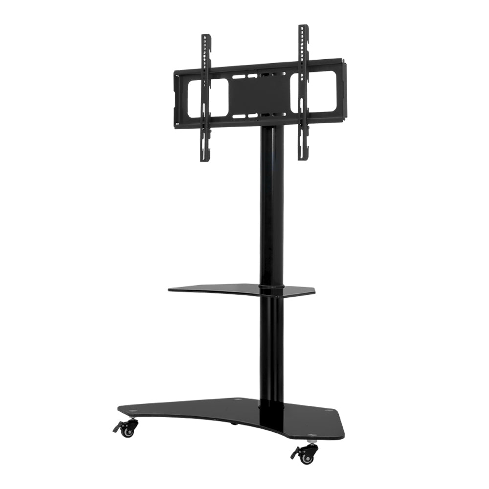 Artiss 32"-70" Mobile TV Stand Mount Bracket Trolley Cart Black