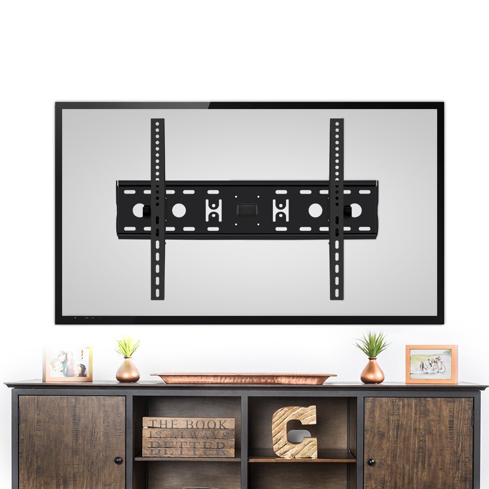 Universal 32"-70" TV Wall Mount Bracket Tilt Slim Black