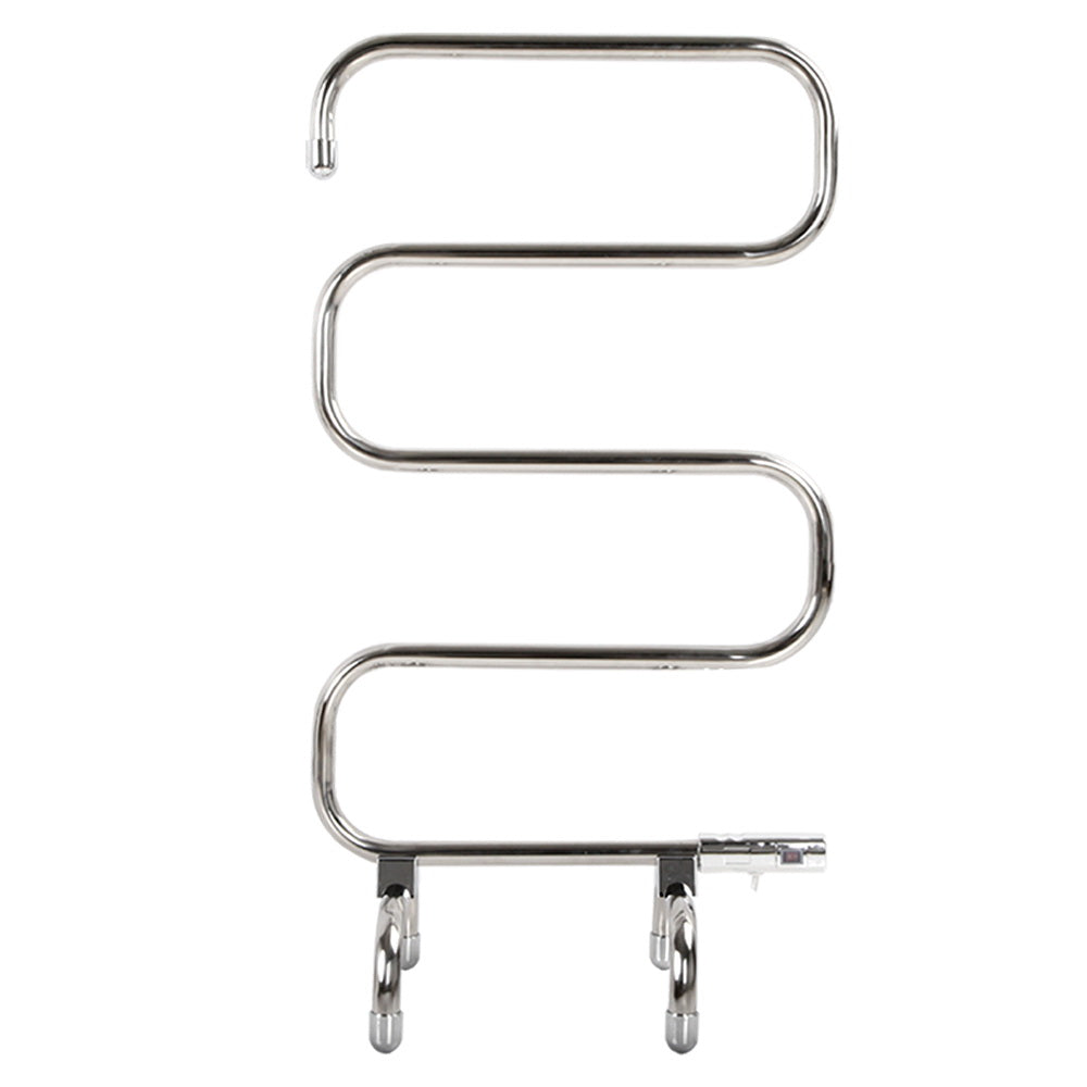 Devanti 5-Bar Freestanding Electric Heated Towel Rail Stainless Steel