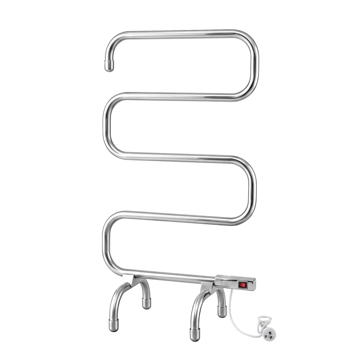 Devanti Electric Heated Towel Rail 5 Bars Freestanding Clothes Warmer