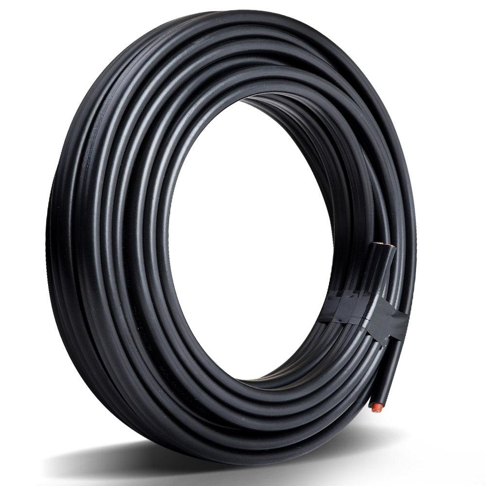 Giantz 10M Twin Core Electrical Cable 8B&S Automotive Black