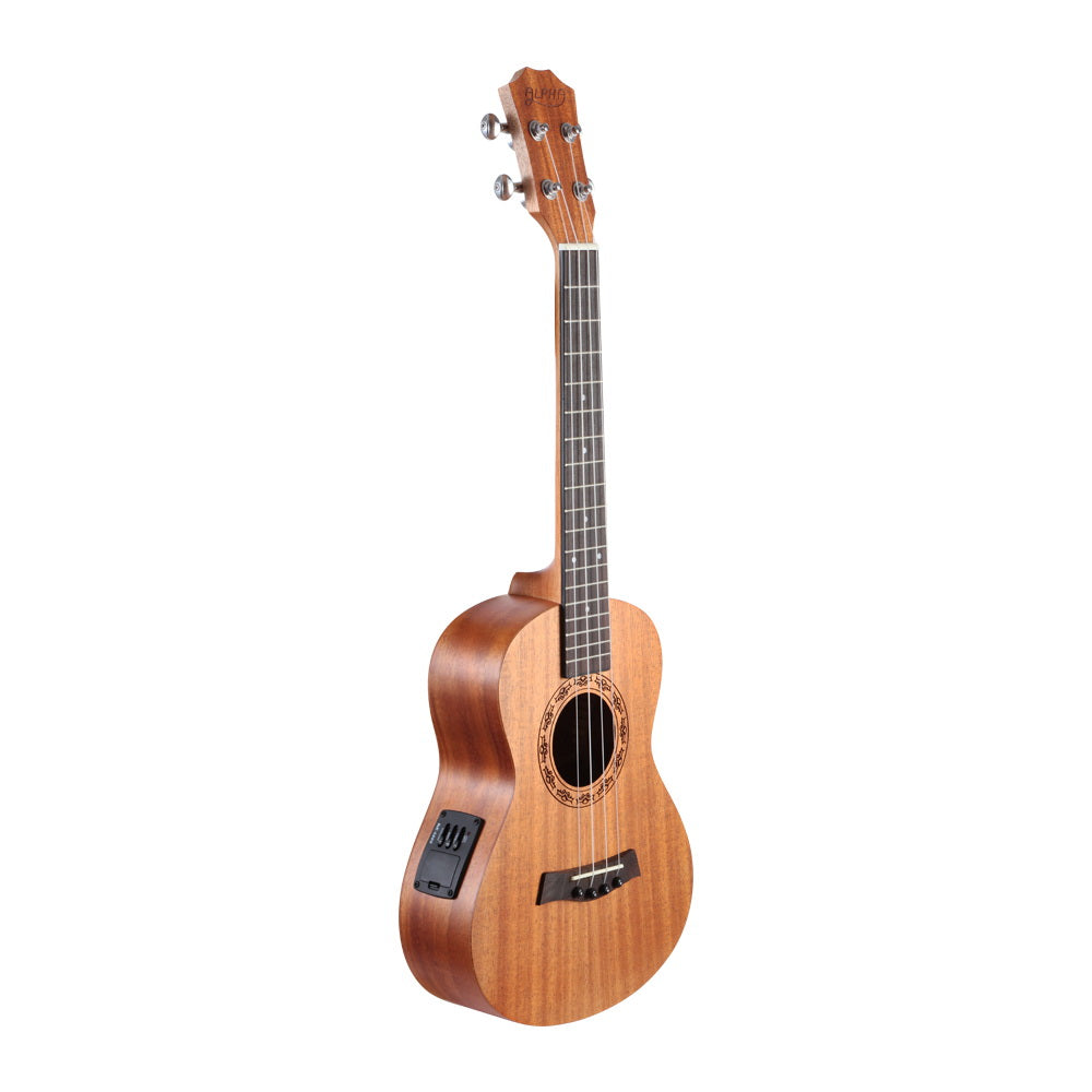 Alpha 26" Tenor Ukulele EQ Natural Mahogany Beginner Gift