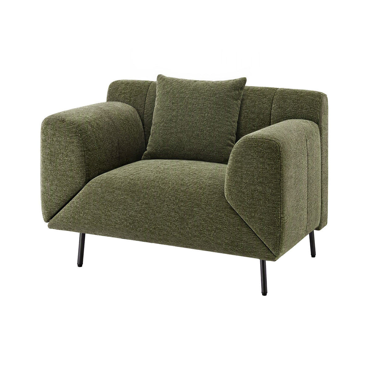 Artiss Convertible 3-in-1 Armchair, Lounger and Daybed Green