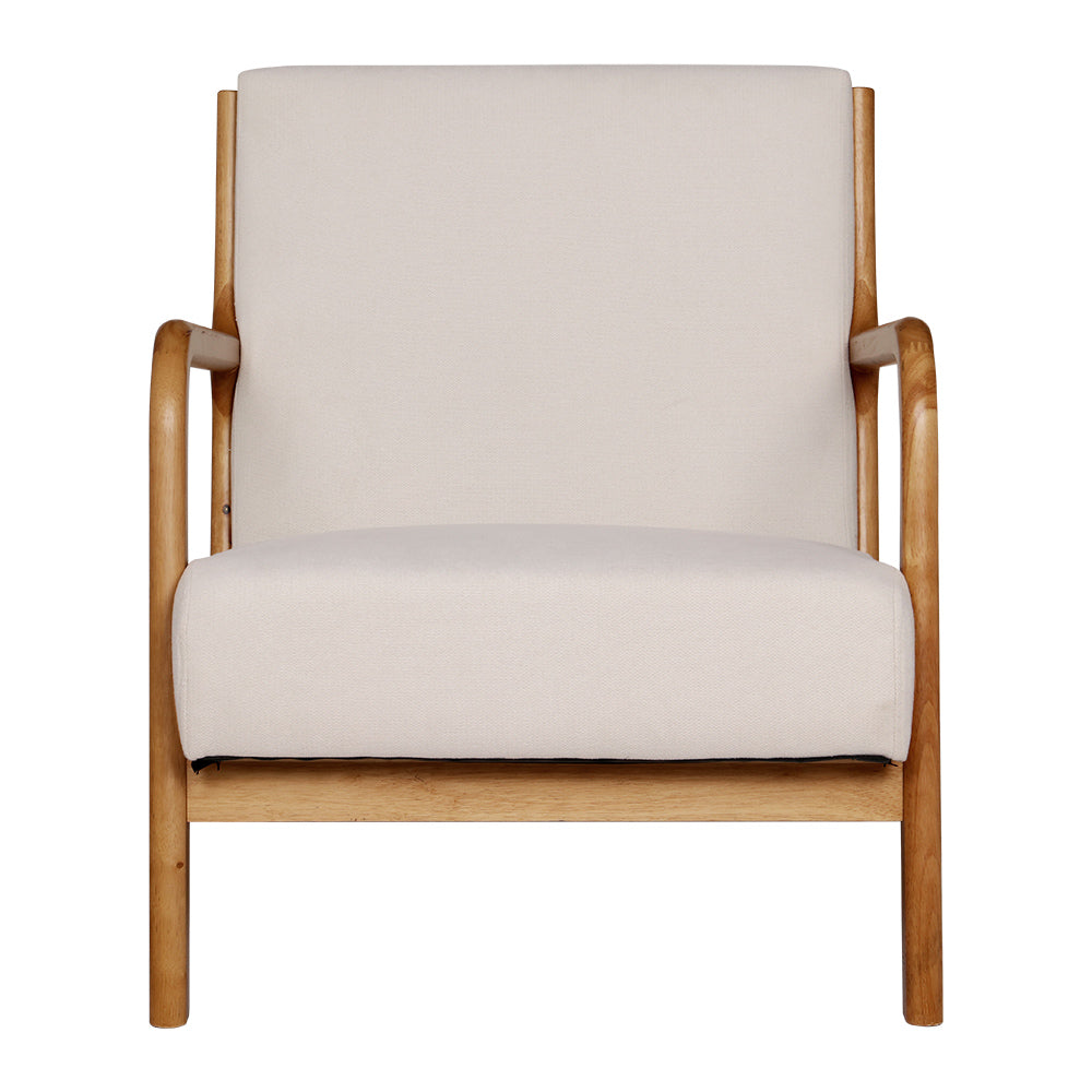 Olive Armchair Fabric Beige