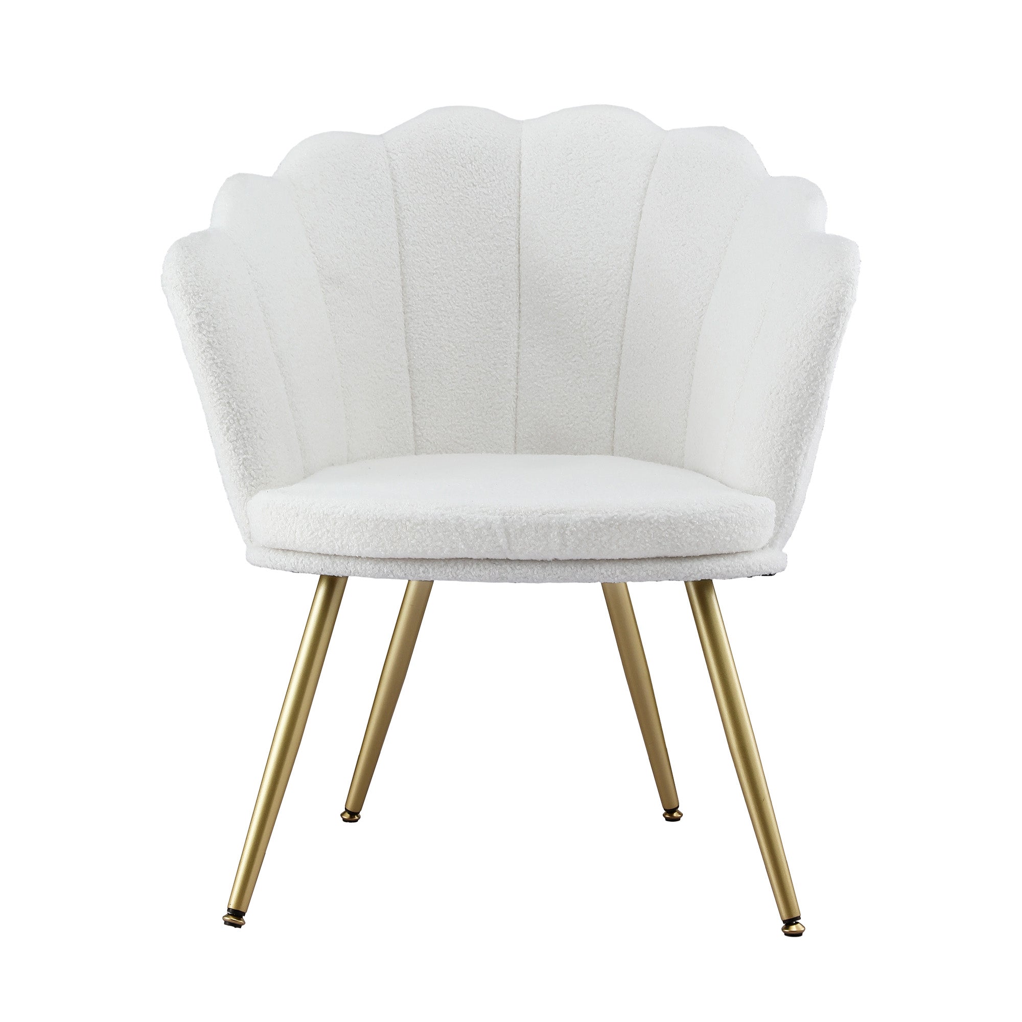 Artiss Armchair Teddy Fleece White Callista