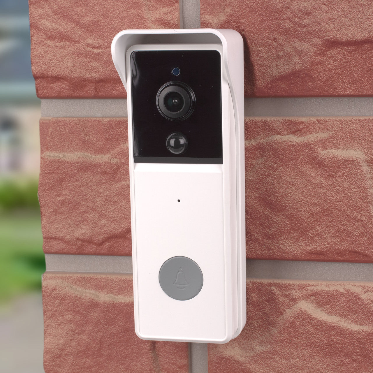 Laser Smart Full HD Video Doorbell White