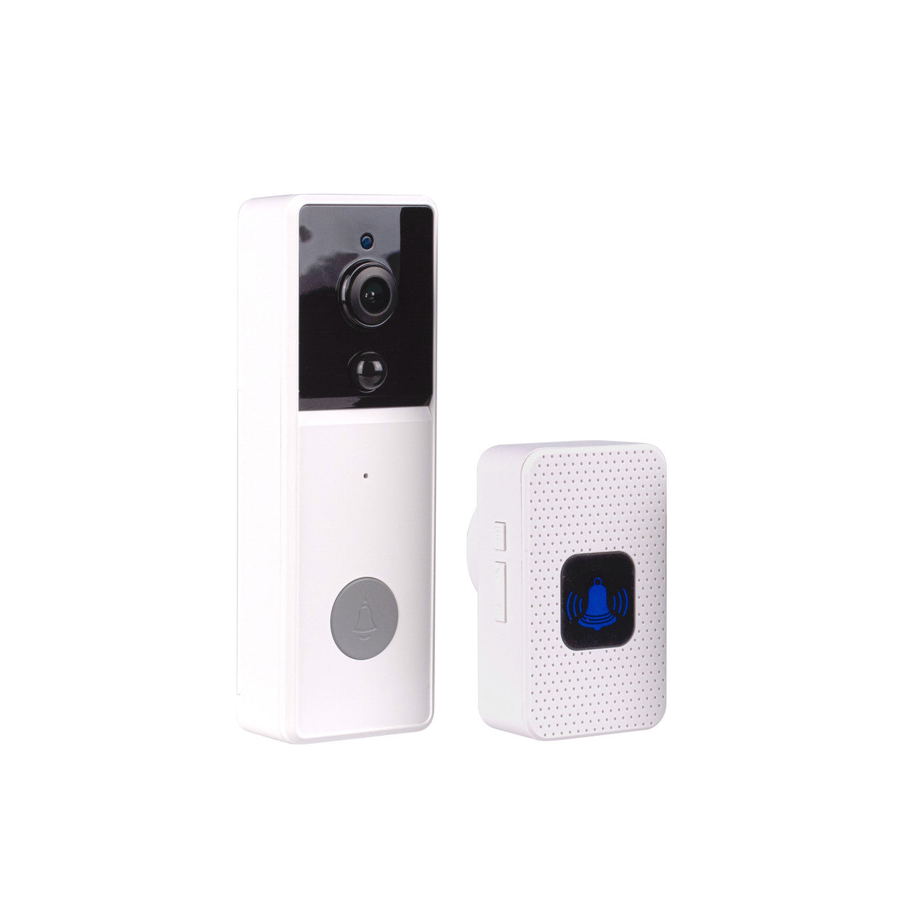 Laser Smart Full HD Video Doorbell White