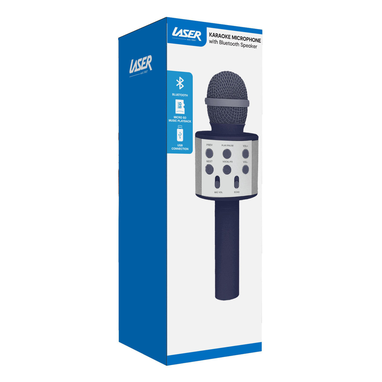 Laser Karaoke Microphone Future Dusk
