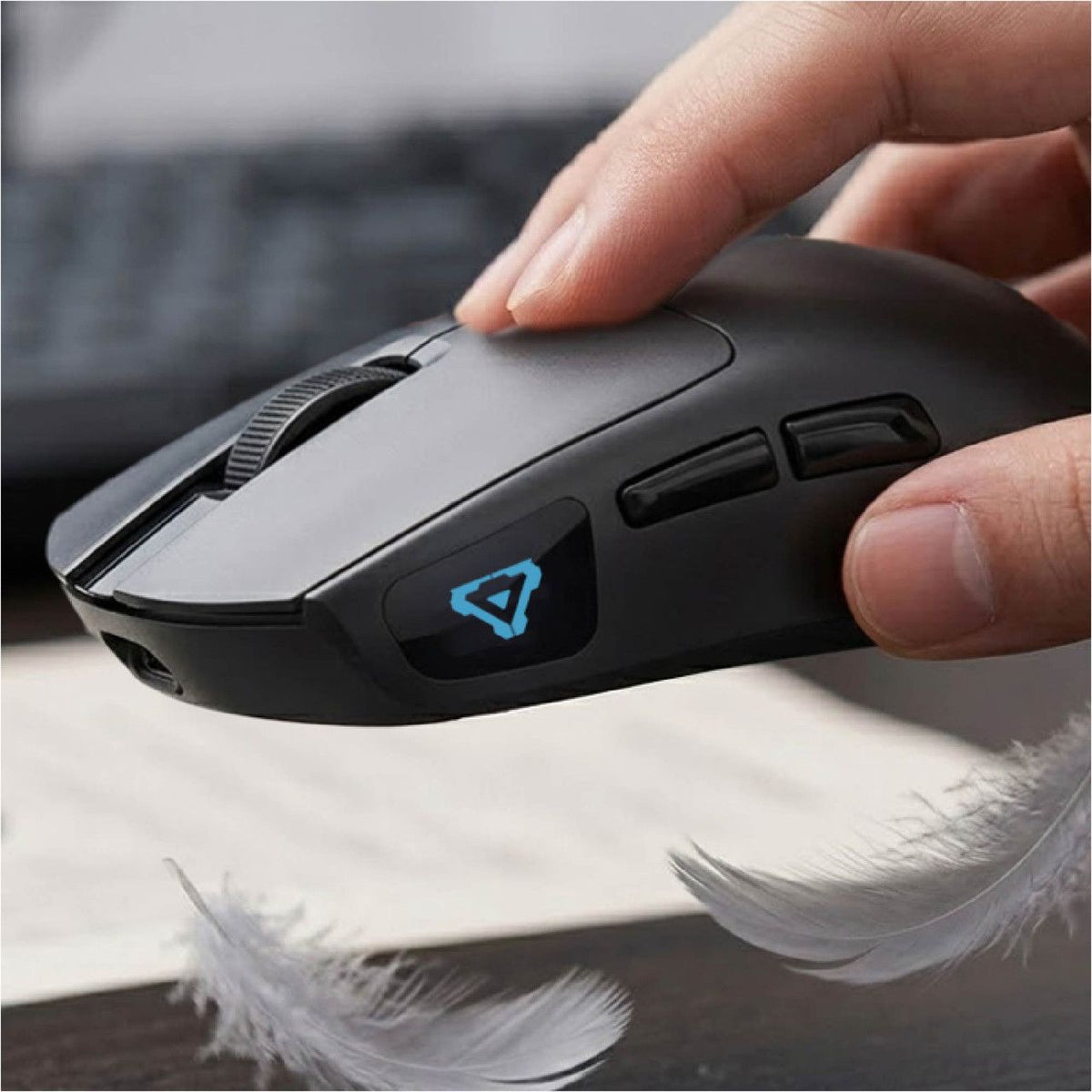 Wireless Gaming Mouse 7200 DPI - Black