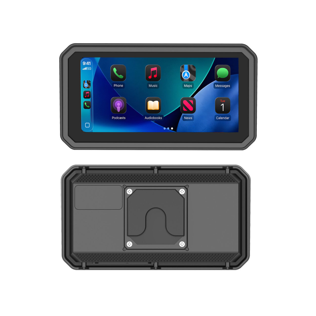 Laser 6-inch Wireless Motorbike CarPlay Android Auto