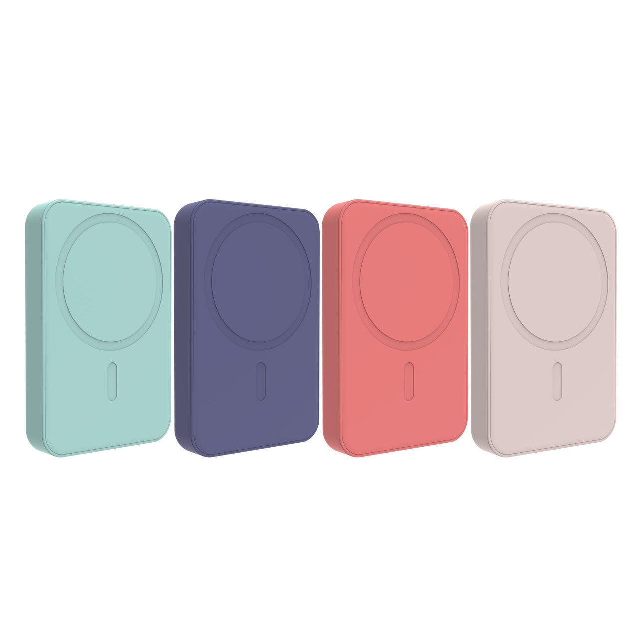 Laser Slim Magnetic 5K Power Bank Sunset Coral