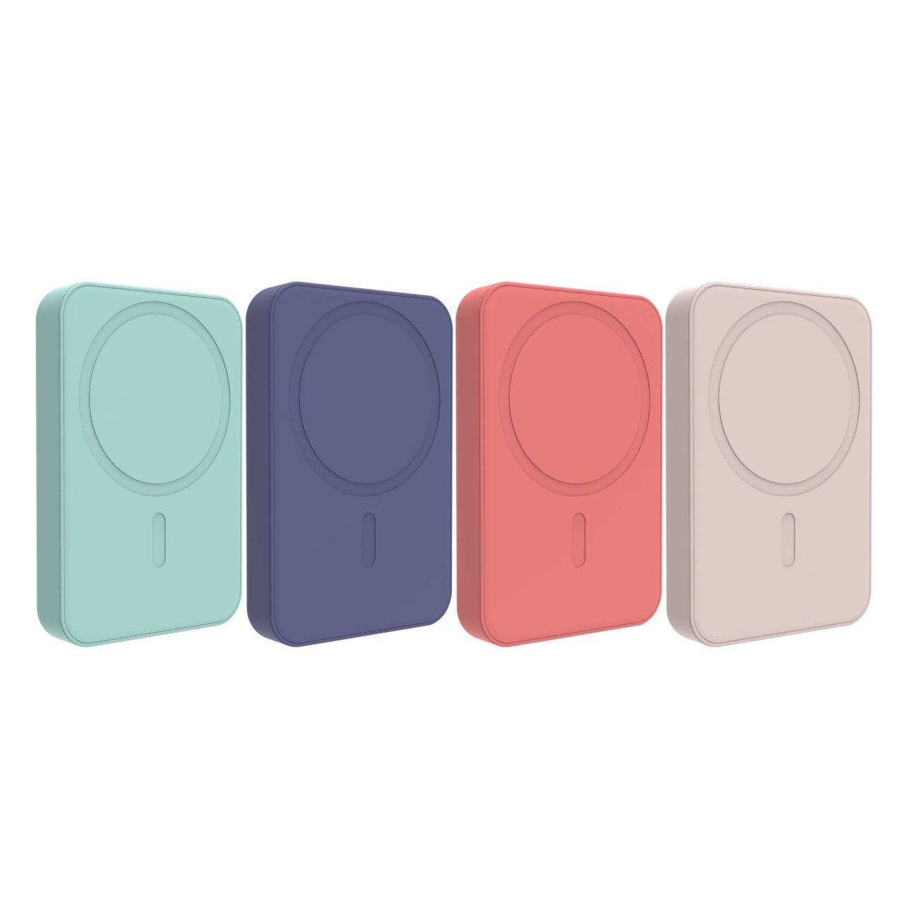 Laser Slim Magnetic 5K Power Bank Transcendent Pink