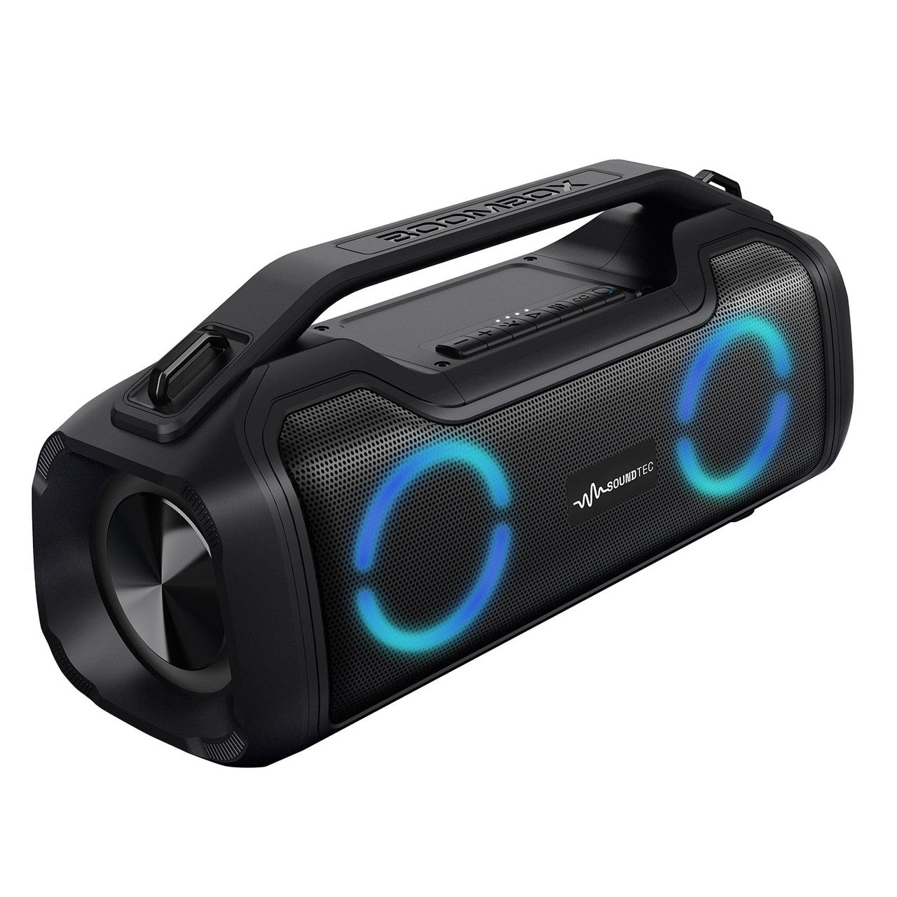 SoundTec 2.0CH Bluetooth Boombox Speaker with Powerbank