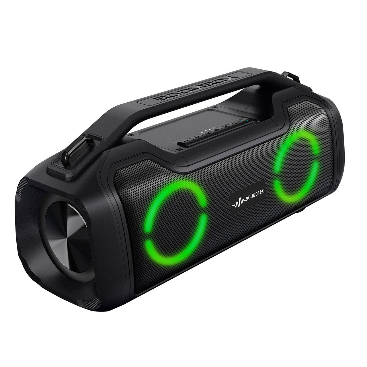 SoundTec 2.0CH Bluetooth Boombox Speaker with Powerbank
