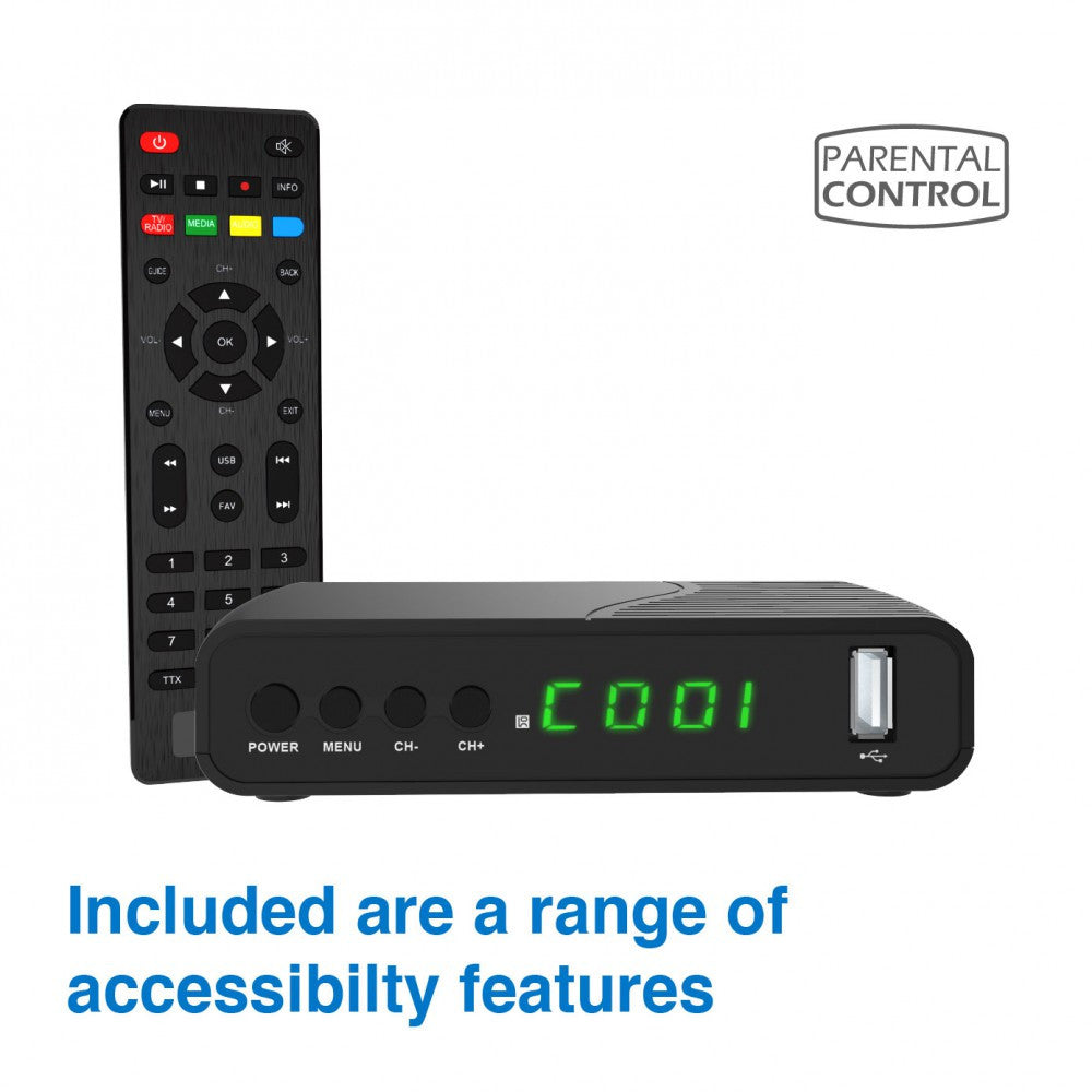 Laser Digital Set Top Box HD with USB Recording