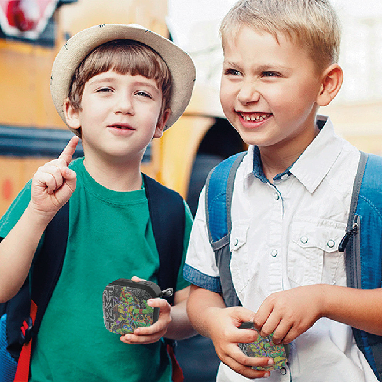 TMNT 3W Portable Bluetooth Speaker Black