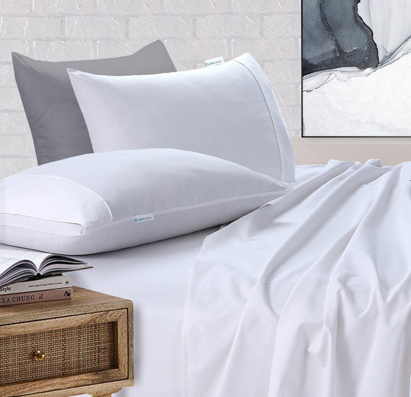 Hypoallergenic Egyptian Cotton 500TC Bed Sheets Set - Elan Linen