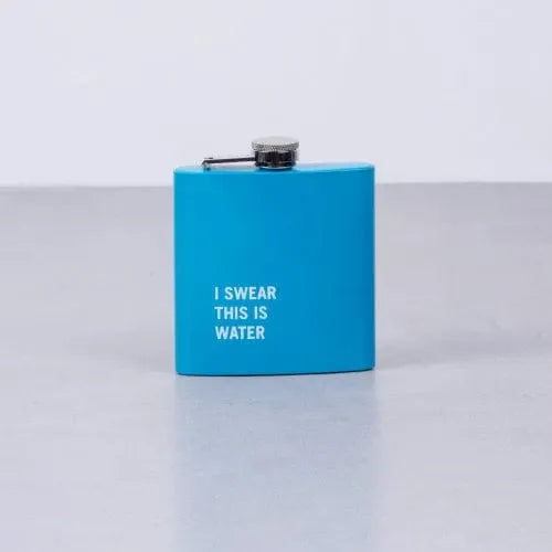 2 Pcs Stainless Steel Hip Flask 175?ml Each – Funny Quotes, 4 Super?Bright Colours