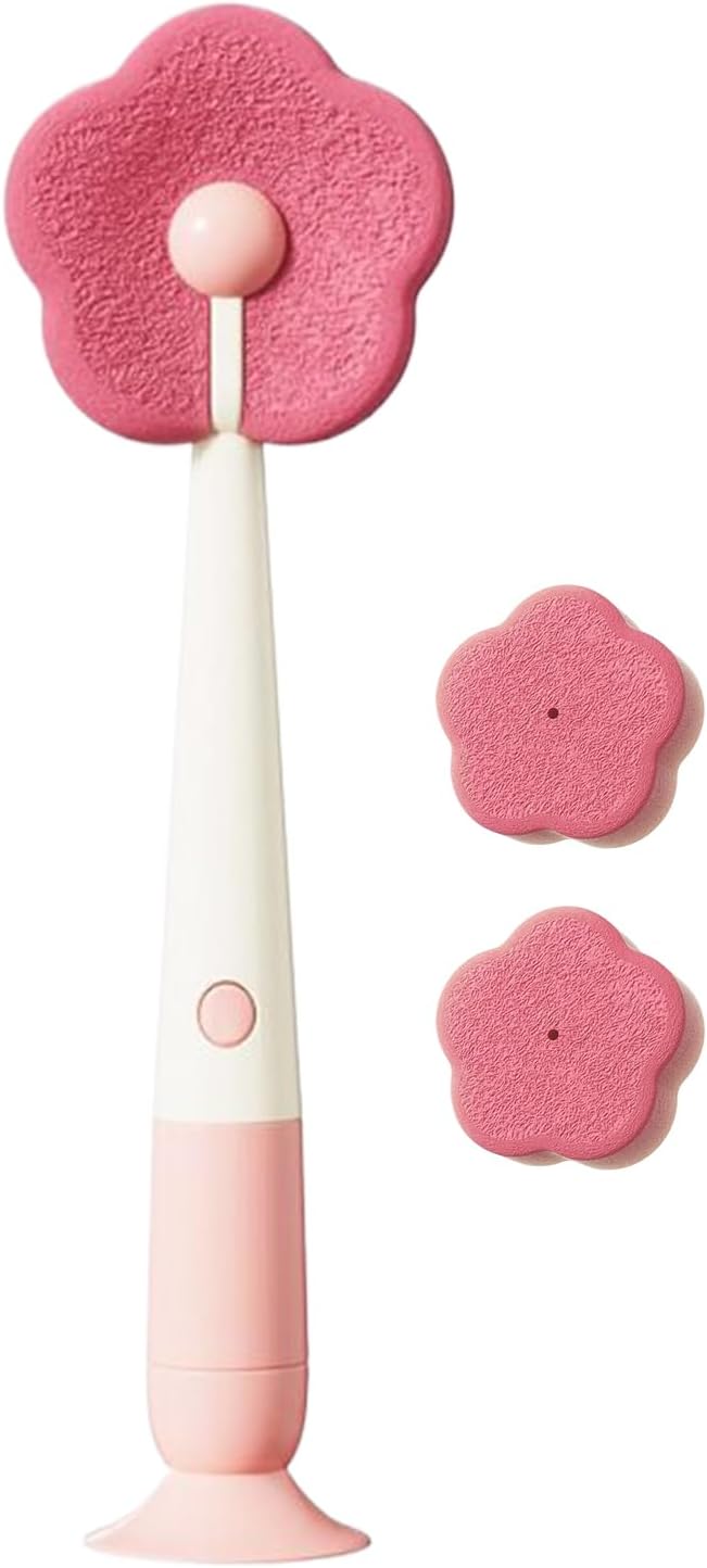 Bottle brush - bottle brush - cleaning brush - 3-in-1 cleaning brush - soft scrubbing texture - comes with two spare sponges - sponge cleaning brush