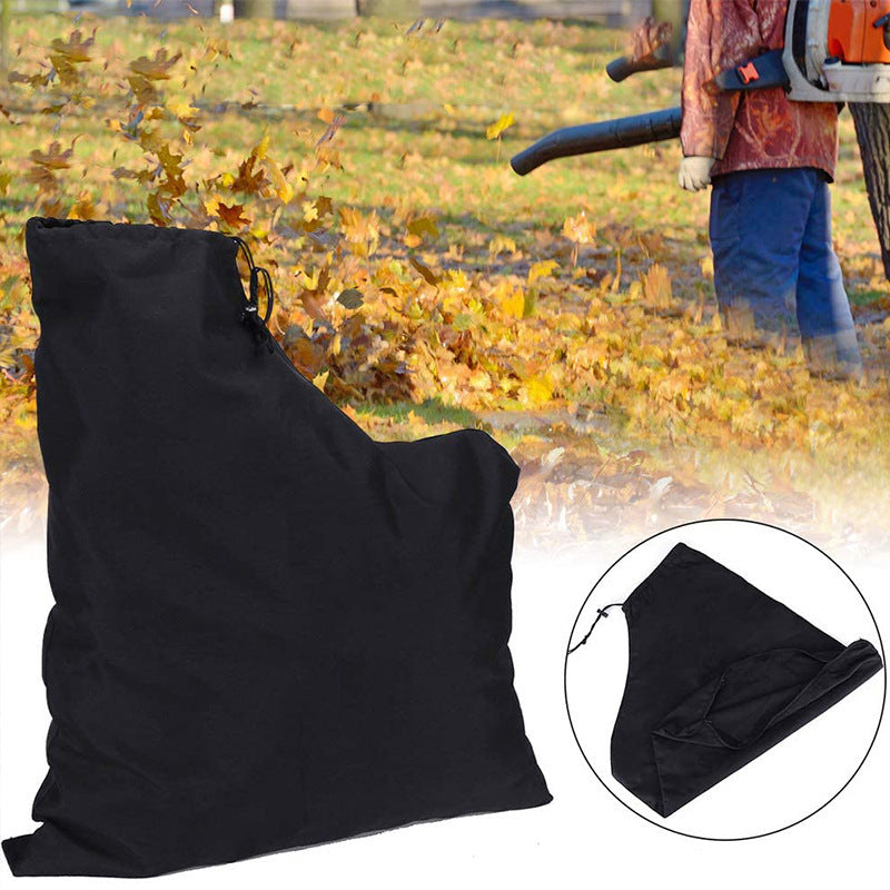 Replacement exhaust bag - with zipper at the bottom - for leaf blowers, vacuum rakes and leaf blower storage bags