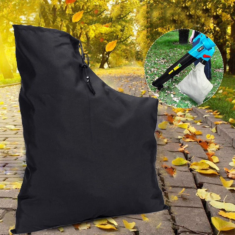 Replacement exhaust bag - with zipper at the bottom - for leaf blowers, vacuum rakes and leaf blower storage bags