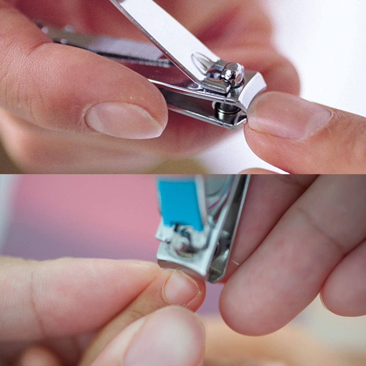 Stainless Steel Nail Clipper - Scientifically Designed Nail Clipper - Easy to Hold and Use - Comfortable and Clean Clipping - Suitable for Children and Adults - 7.4cm