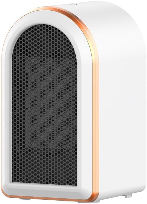 Fan Heater - 1200W Portable Heater with PTC Graphene Heating - Fast Heating, 360° Heat Circulation, Quiet Operation, 12-Hour Timer, LED Display