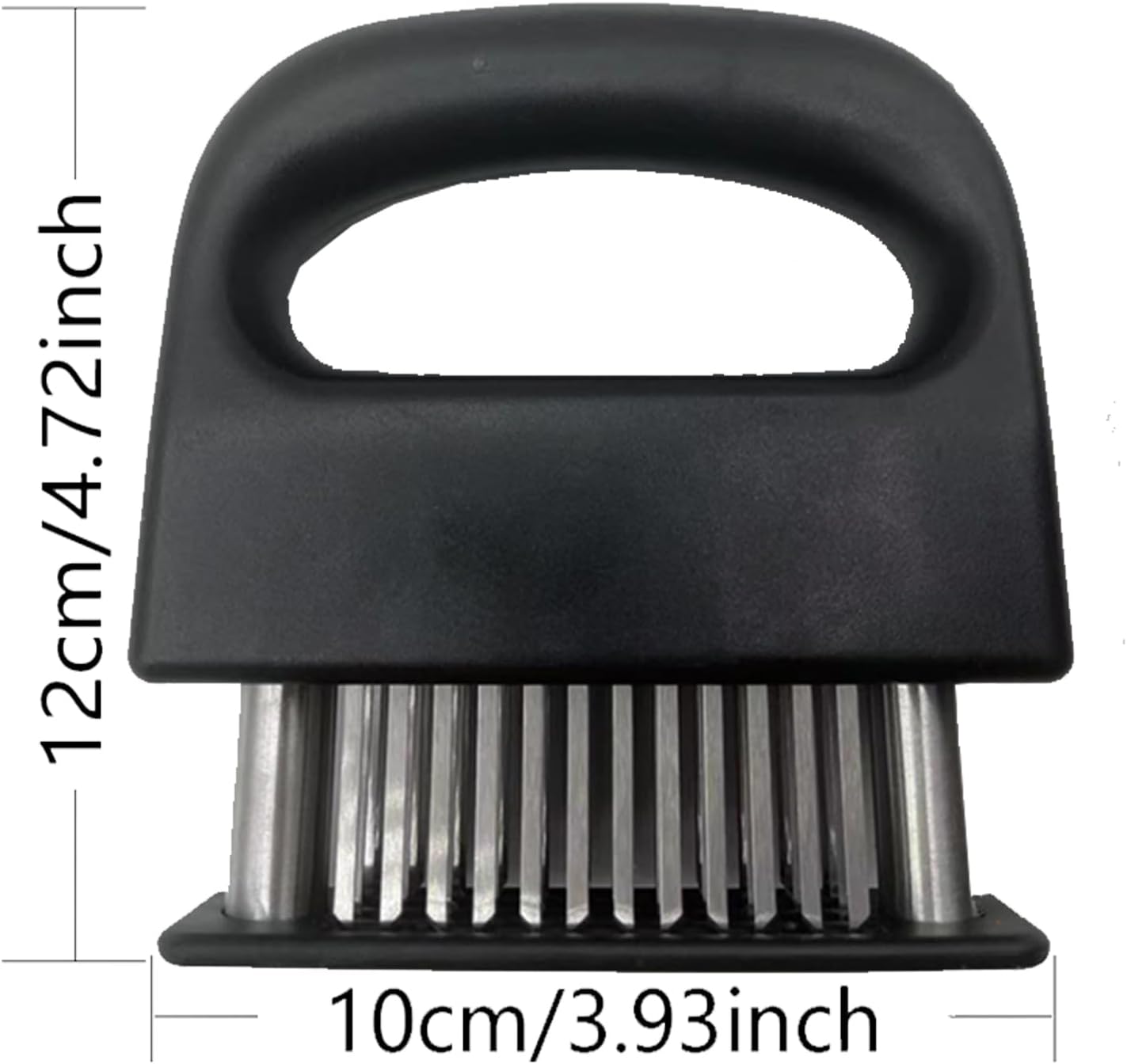 Meat Tenderizer - 48 Pin Stainless Steel Meat Tenderizer - 304 Stainless Steel Meat Tenderizer for Steak, Pork, Lamb - Portable and Lightweight Design - Kitchen Tool for Tender and Juicy Meat