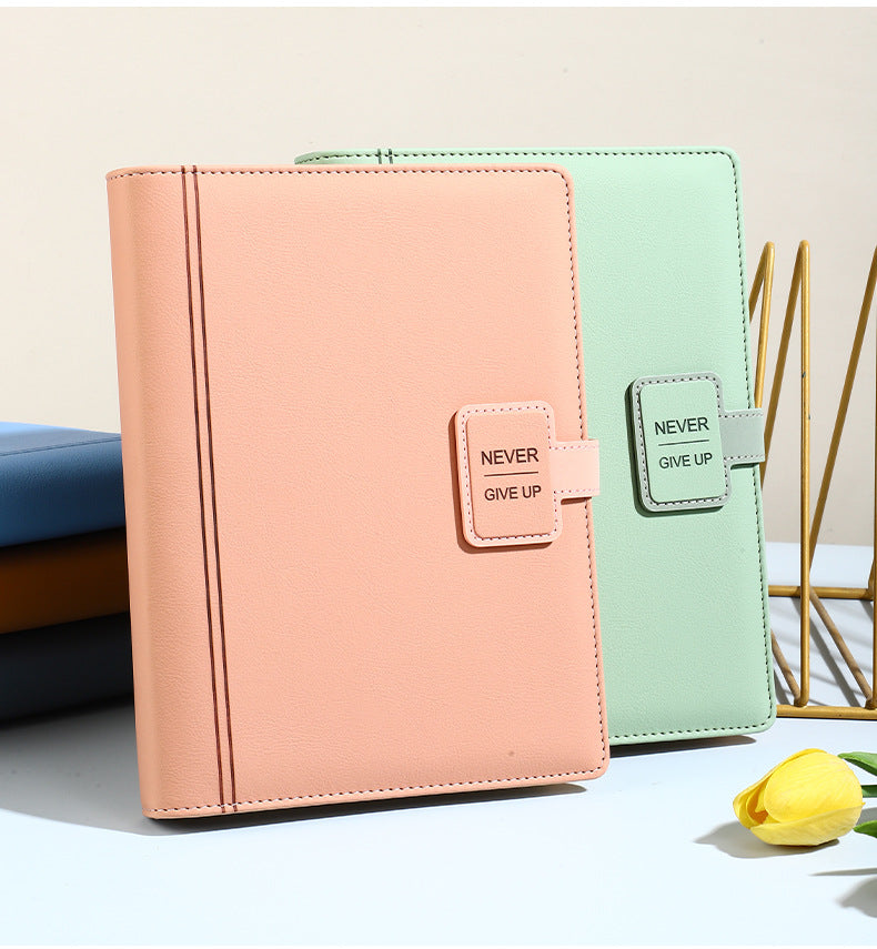 2026 Agenda - A5 Notebook - Ring Binder - Refillable & Reusable - Organizer - Green
