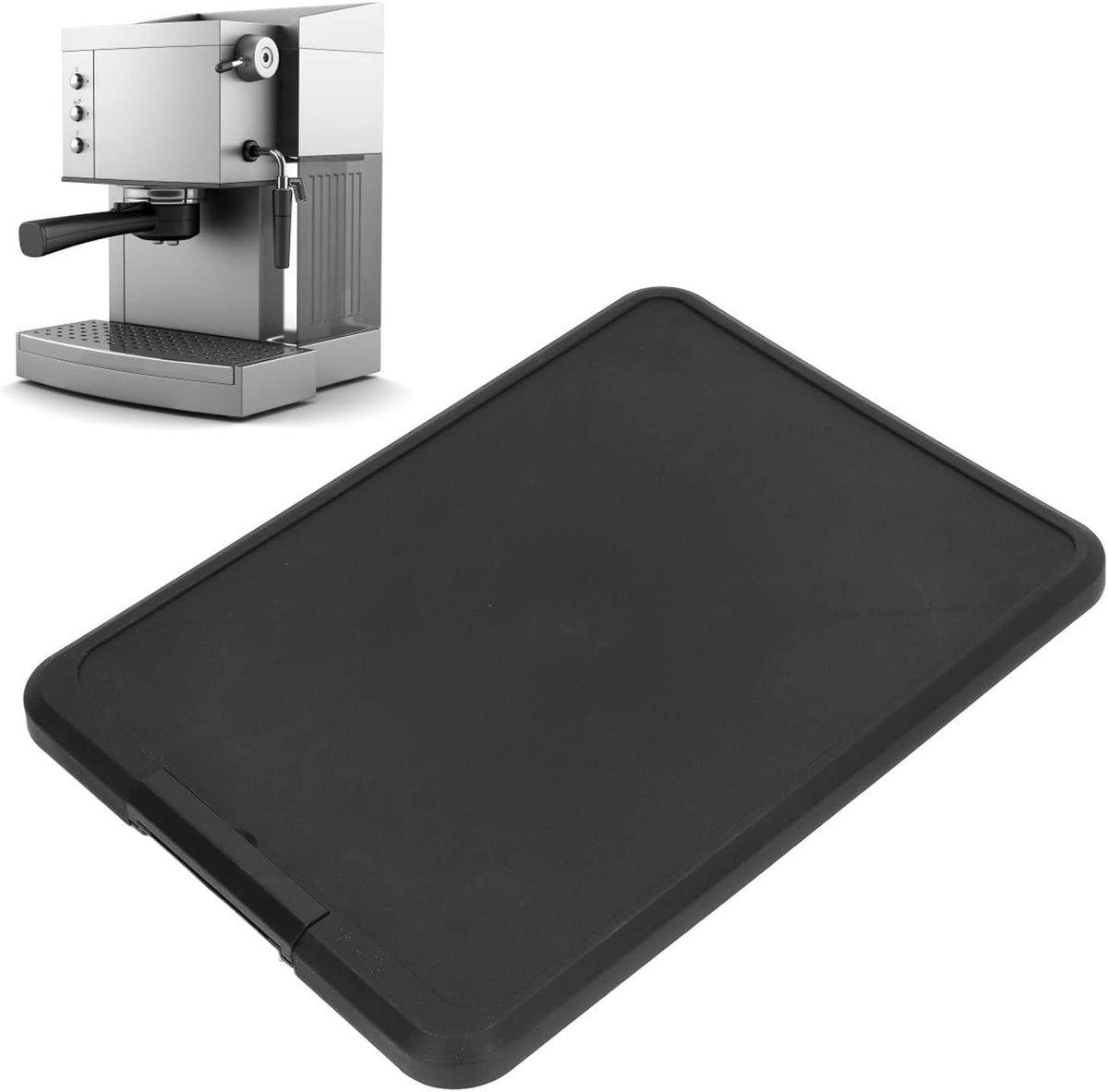 Allecto Kitchen Appliance Sliding Tray - Rolling Tray - Handy - Black - Storage Accessories - Suitable for various models - Kitchen Appliance Storage System