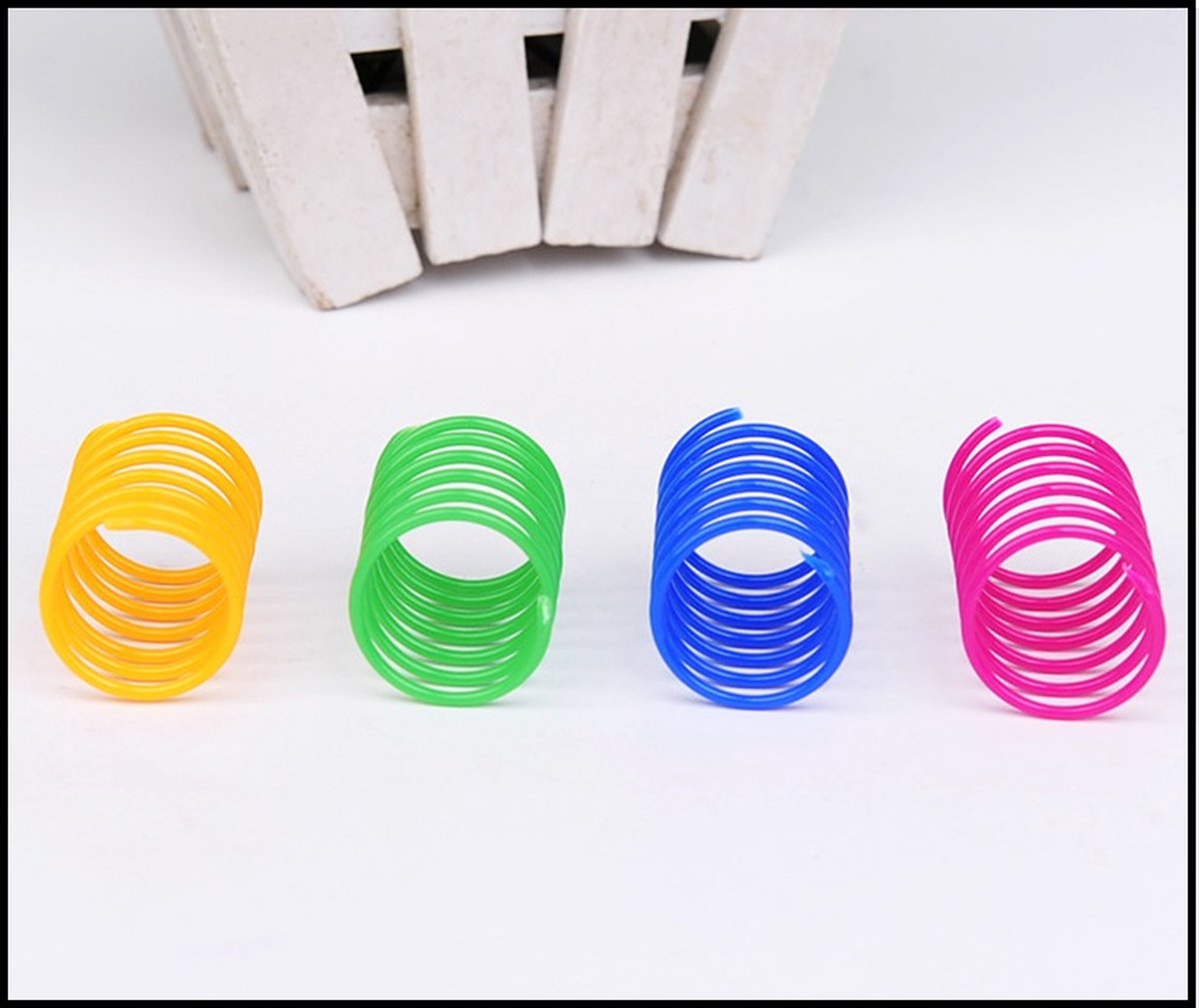 Cat Toys | Cat Springs | Cat Jumping Springs | Spring | Cat Spring | Set of 4