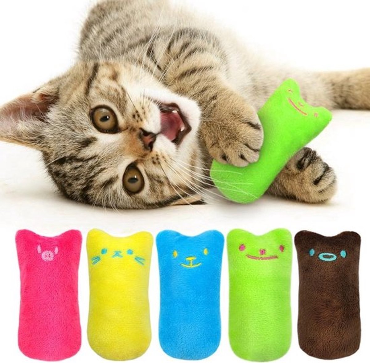 Catnip Plush Toy | Cat Toys | Catnip | Cat Toys | BROWN