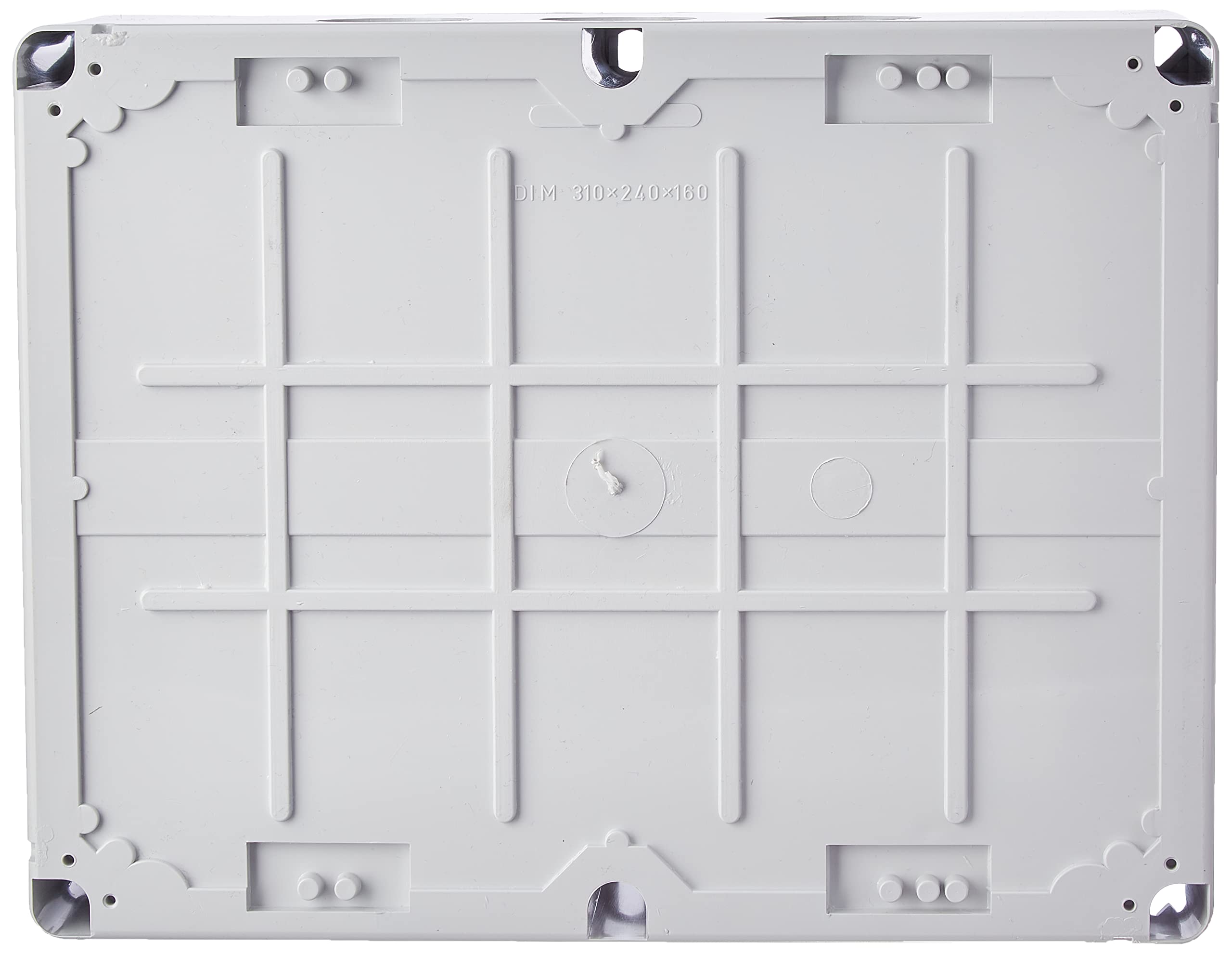 Abb Box St. Ip65 Hf - 650'°C-1/4 Round-310 x 24, White