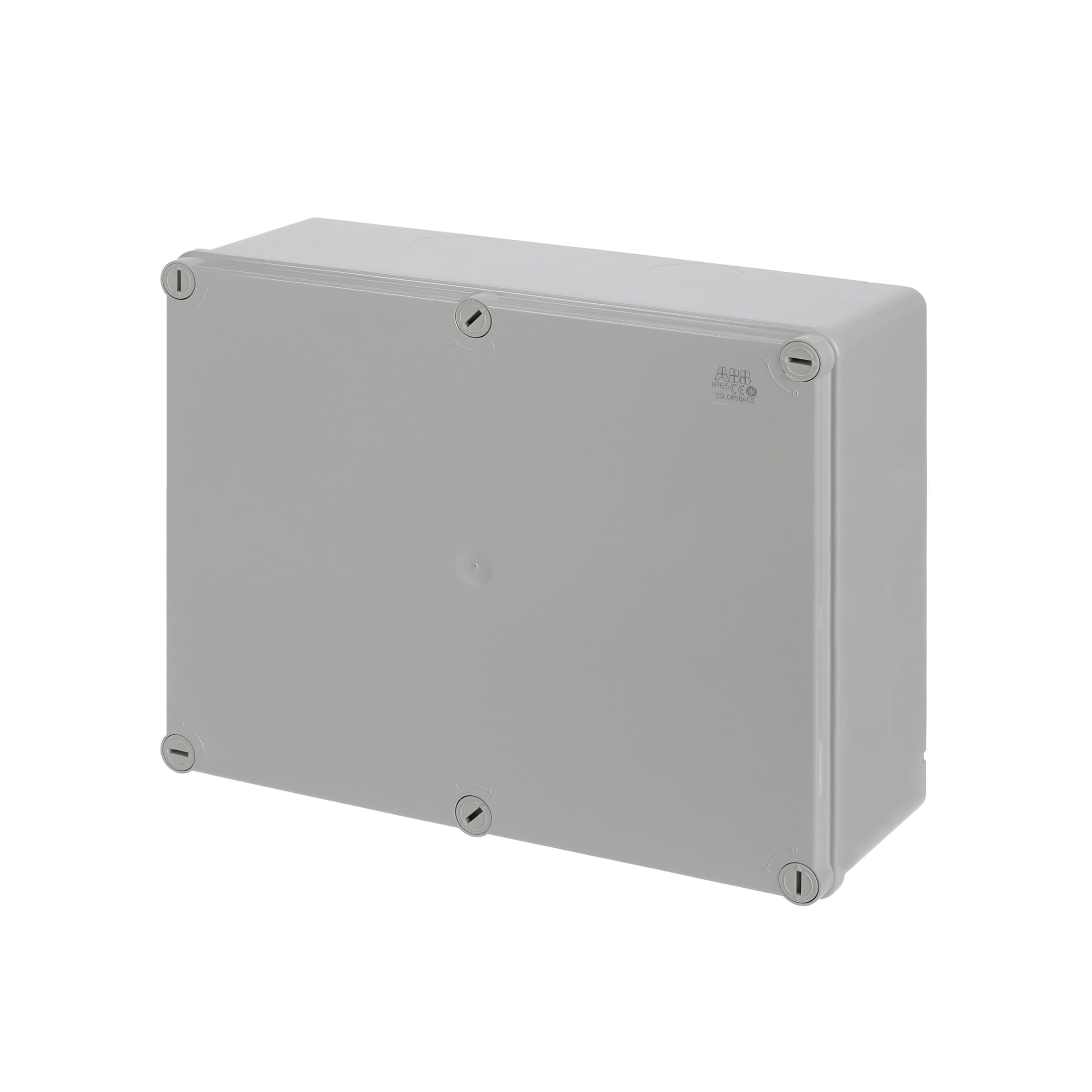 Abb Box St. Ip65 Hf - 650'°C-1/4 Round-310 x 24, White