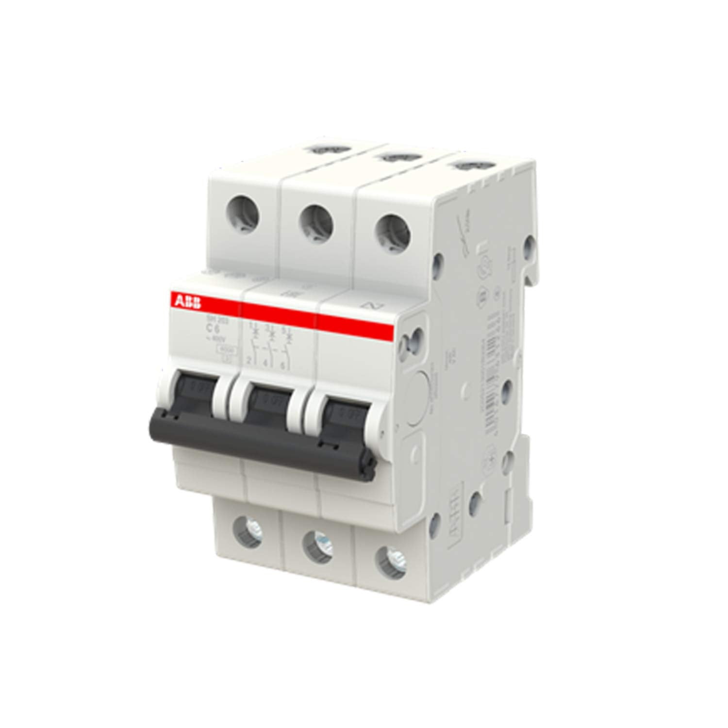 ABB Miniature Circuit Breaker - SH200-3P - C - 16 Ampere