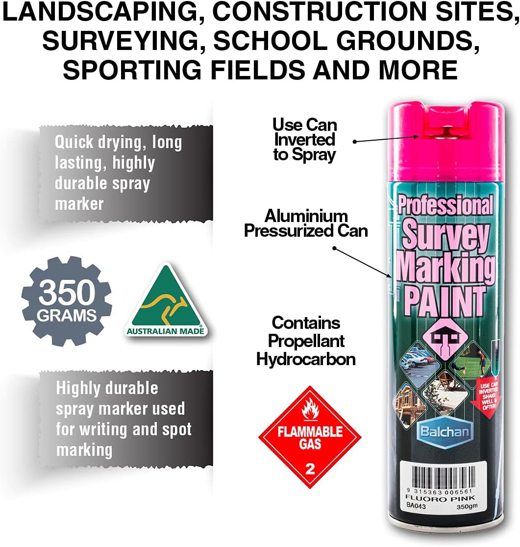 Survey Marking Paint 350 g, Blue