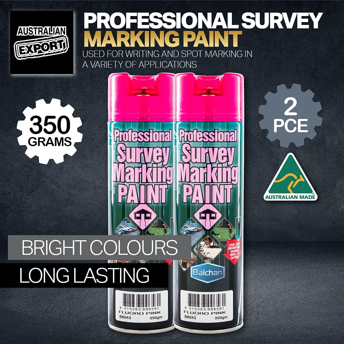 Survey Marking Paint 350 g, Blue